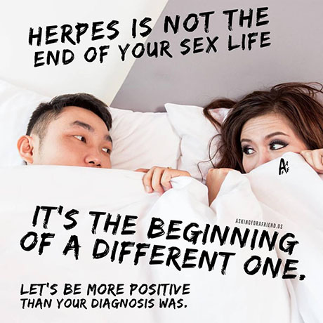 sex with herpes, sex life